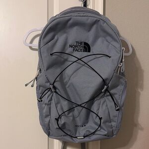 The North Face Jester Backpack - Light Gray with Black Accents